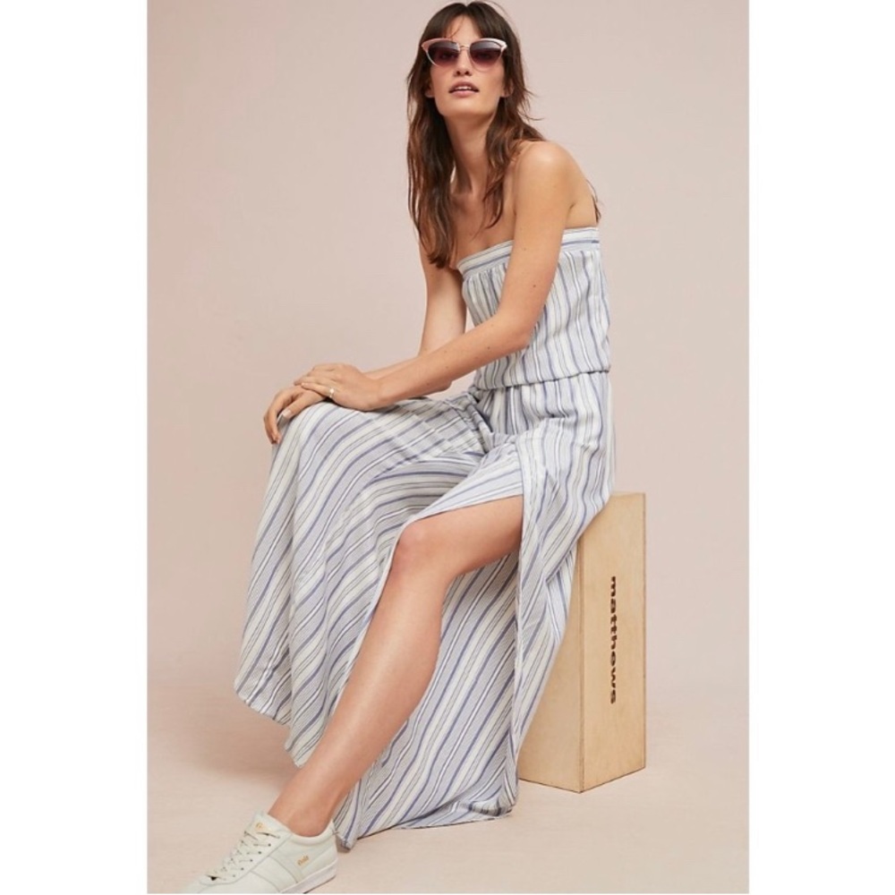 Anthropology Strapless romper